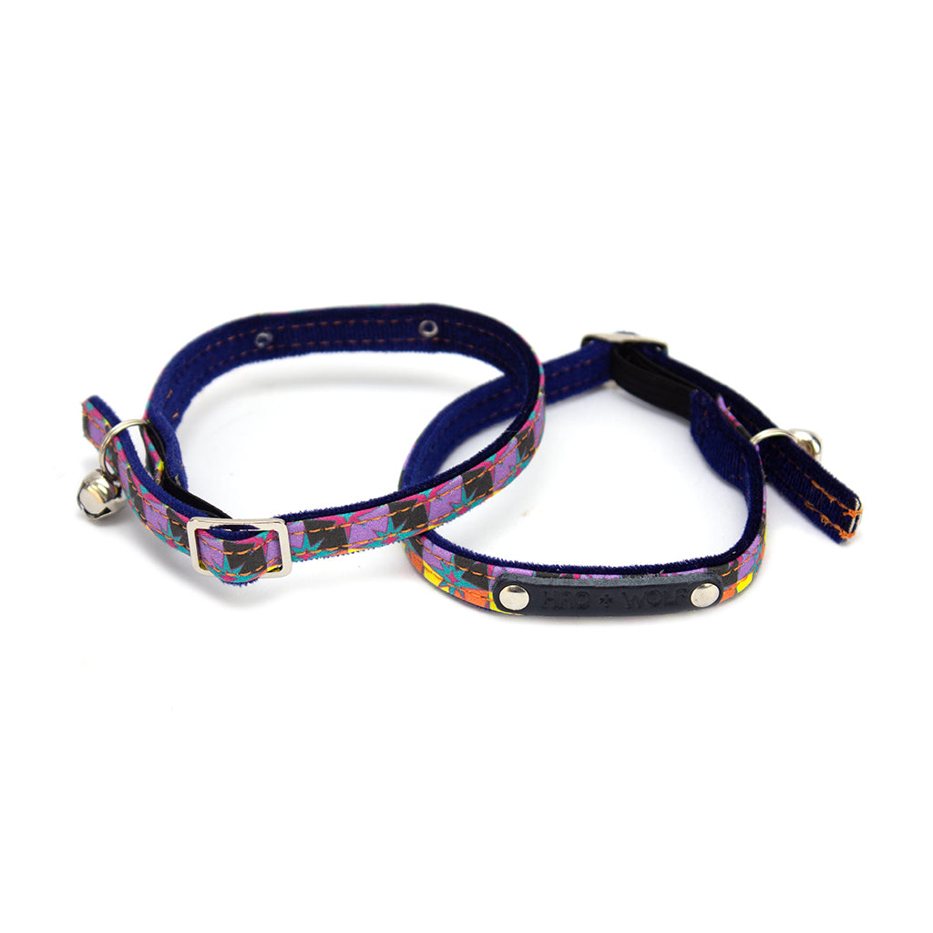 Curated visual reference: Fresh Look at Starry Night Cat Collar By Hiro Wolf