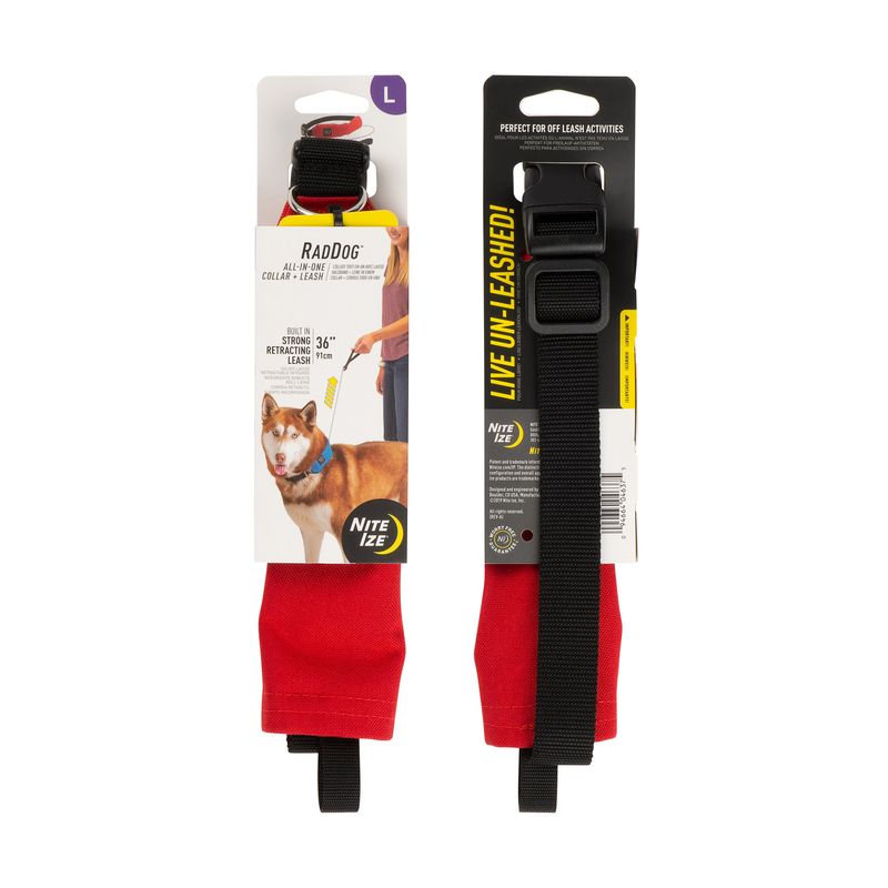 RADDOG All-in One Collar & Leash from Nite Ize