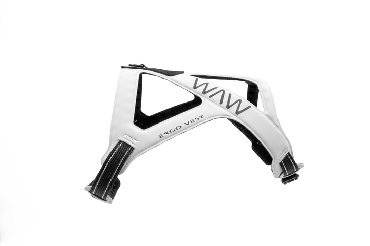 ERGO VEST - Ergonomic Harness from WAW Pet - White