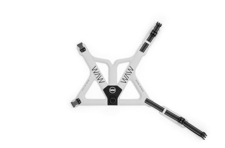 ERGO VEST - Ergonomic Harness from WAW Pet - White