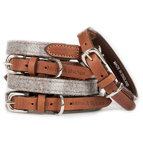 Slate Tweed Collar