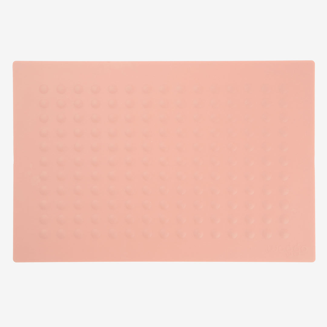 Bubbles Silicone Placemat in Rose