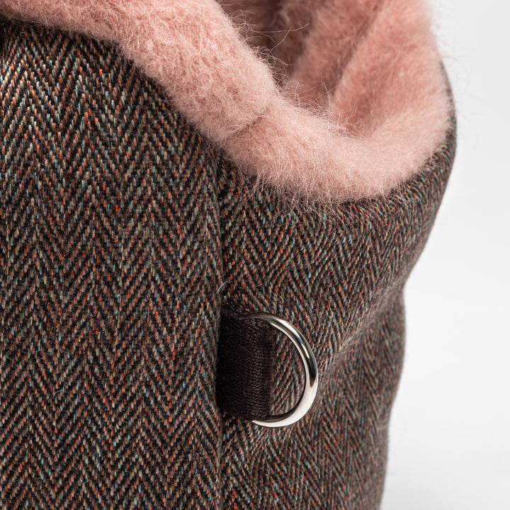 Dog Bag Milano Herringbone Brown from Cloud 7