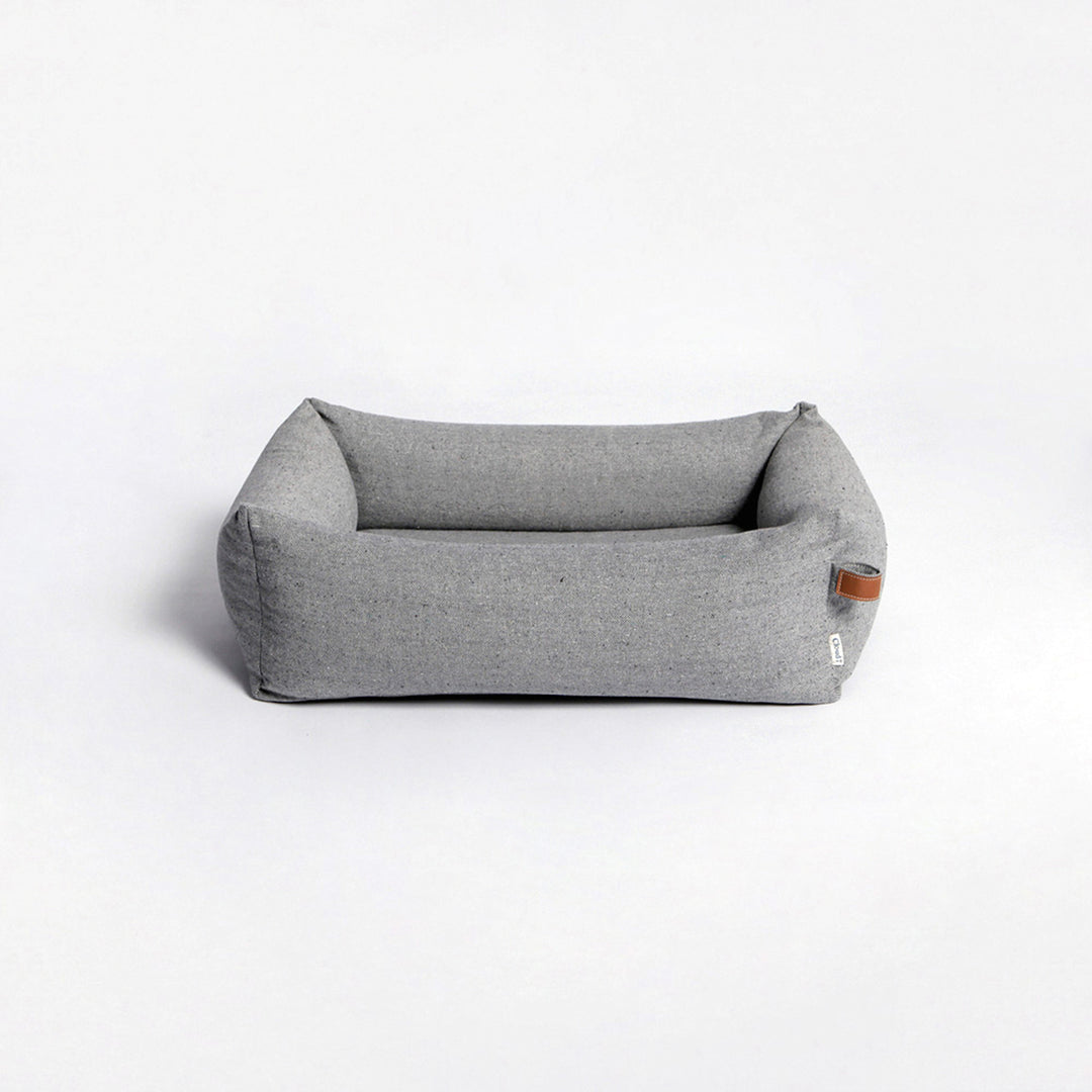 Sleepy Deluxe Replacement Cover in Grey Tweed from Cloud 7 - Large