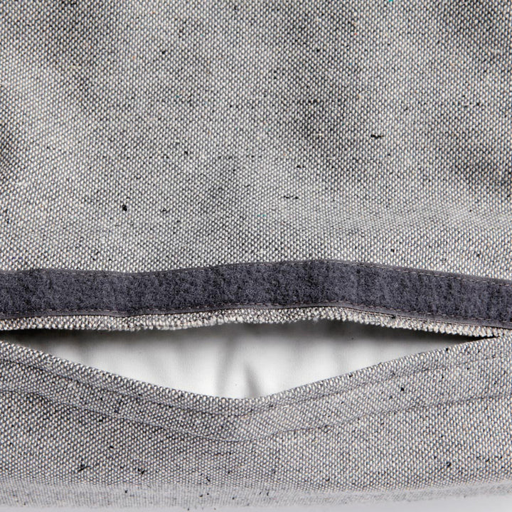 Sleepy Deluxe Replacement Cover in Grey Tweed from Cloud 7 - Large