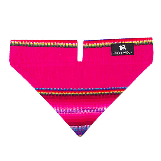 Inca Pink Dog Bandana by Hiro + Wolf