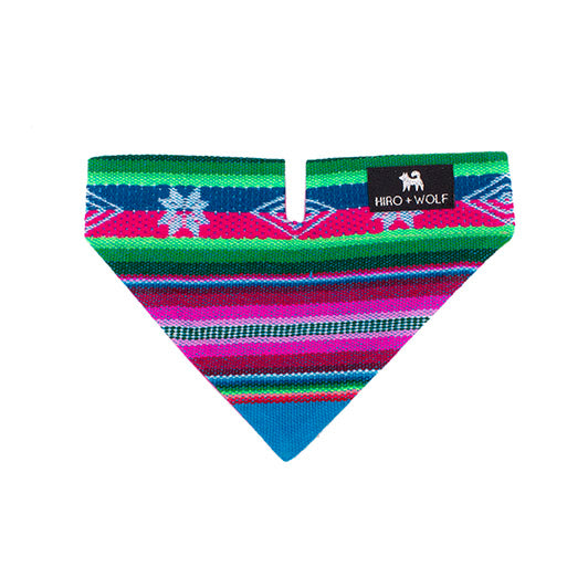 Inca Blue Dog Bandana by Hiro + Wolf