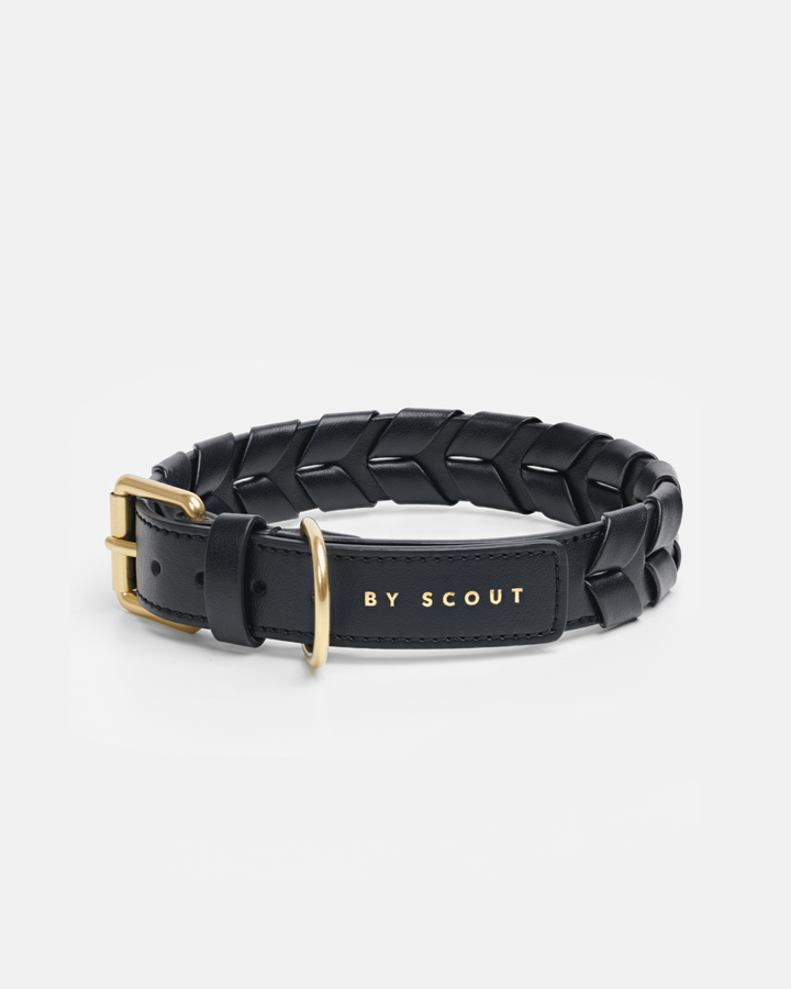Mela Caspita Collar - Black from By Scout - Vegan and Waterproof